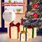 Set of 3 Christmas Lighted Gift Boxes with 48 Bright Warm Lights